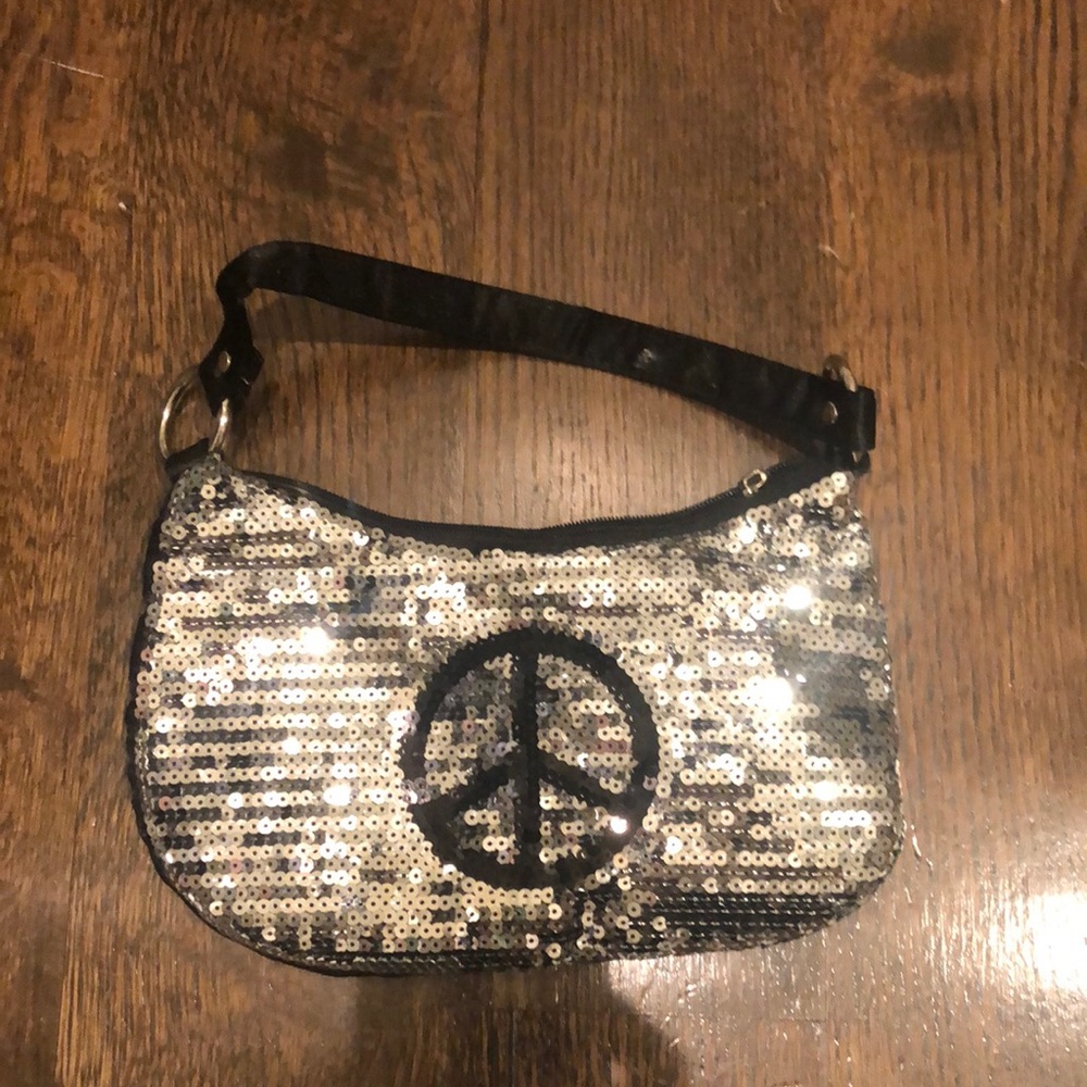 peace sign bag/purse